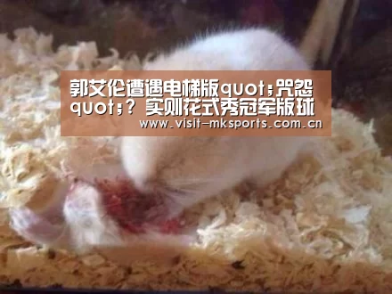 郭艾伦遭遇电梯版quot;咒怨quot;? 实则花式秀冠军版球鞋_mk体育入口(图1) mk体育app